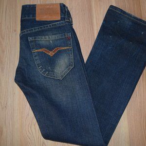 Replay denim Sz. 25 EUC distressed jeans